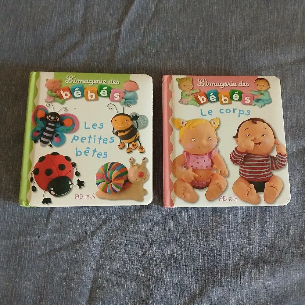L'imagerie des Bebes: Le Corps + Les Petites Betes by Emilie Beaumont